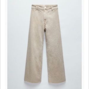 NWT  - ZARA MARINE STRAIGHT JEANS
